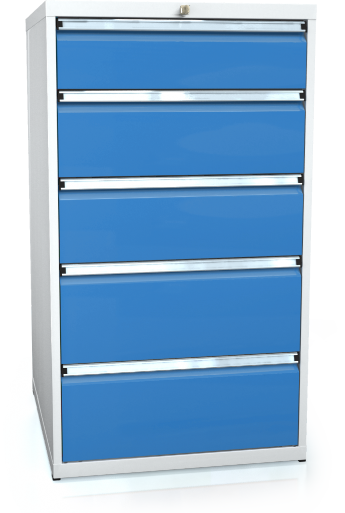 Drawer cabinet 1240 x 710 x 750 - 5x drawers